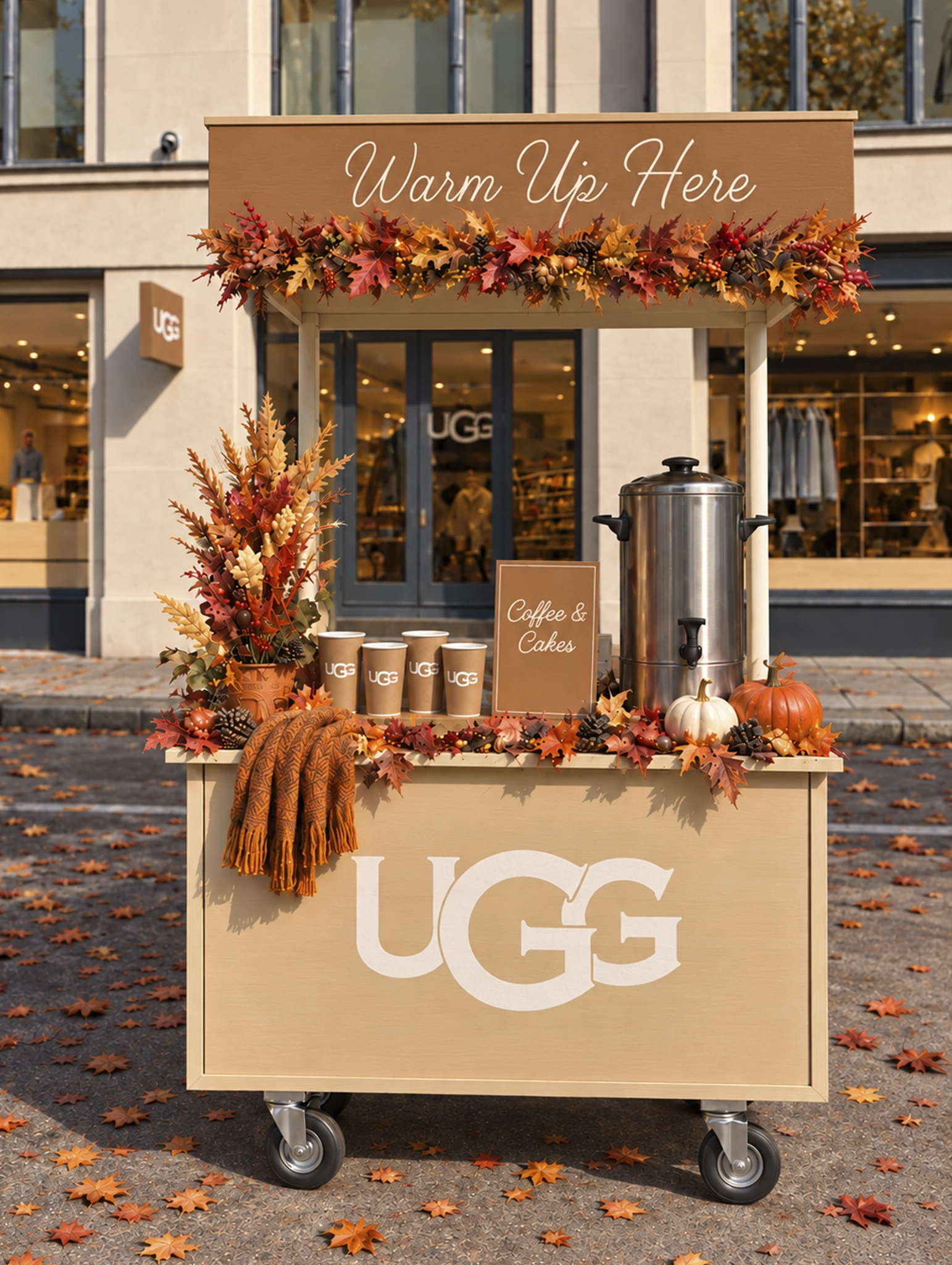 Prvi UGG Pop-Up Kafa i Posluženje